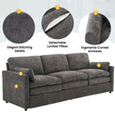 Cozy Upholstered 3 Seater Sofa Cushion For Living Room