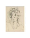 Vintage Charcoal Portrait