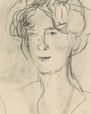 Vintage Charcoal Portrait