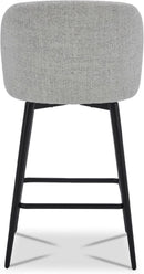 Counter Height Bar Stools Set of 3 26 Inch Seats 360 Swivel