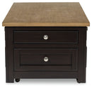 Drazmine - Lift Top Cocktail Table - Brown