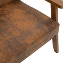 Mid-Century Modern Solid Loveseat Sofa Upholstered Microsuede Fabric Loveseat, 2-Seat Upholstered Loveseat Sofa Modern Couch
