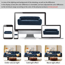 U_Style 85.8' Wide Chenille Fabric 3-Seater Sofa with Tufted Style, Full Sponge Compression Design, with Powder-Free Foam, Pocket Spring for Extra Comfort, 23.6' Seat Depth, No Assembly Required,for L