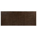 Ridgewell 9-piece Rectangular Trestle Dining Set Dark Oak