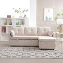 Modular Sectional Sofa L Shaped Modular Couch with Reversible Chaise Modular Sofa Sectional Couch with Storage Seats