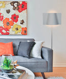 16"W Surface Wave Alluring Curved Metal LED Wall Light