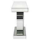 Nysa - 47"L Console Table - Mirrored & Faux Crystals