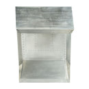 Brancaster - Executive Writing Desk - Aluminum