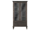 Sutton Place - Door Bookcase - Weathered Charcoal