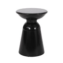 Outdoor Modern Metal End Large Table