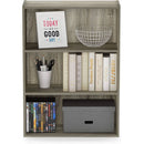 Pasir 3 Tier Open Shelf Bookcase Sonoma Oak Particle Board