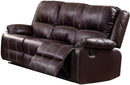 Brown Recliner Loveseat Modern Living Room Furniture