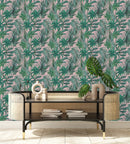 Green Plants and Palms Wallpaper