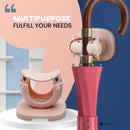 [2pks] Broom Holder Wall Mount Self Adhesive | Pink & Green
