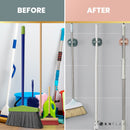 [2pks] Broom Holder Wall Mount Self Adhesive | Pink & Green