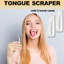 [2PKS] KN FLAX Tongue Scraper with Cases | Medical Grade