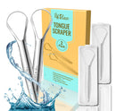 [2PKS] KN FLAX Tongue Scraper with Cases | Medical Grade
