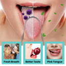 [2PKS] KN FLAX U Shaped Tongue Scraper | Medical Grade