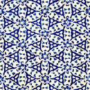Fashionable Blue Pattern Wallpaper