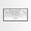 Munich City Map, Germany Map, Map Art, Minimalist Wall Art, Wall Art, Canvas Art, Gift For Men, European Wall Art, Family Wall Art, Prints
