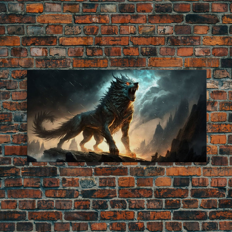 Fenrir, Fenrisúlfr, Norse Mythology, Hróðvitnir, Vánagandr, Vanargand,