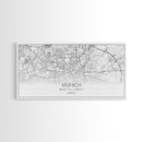 Munich City Map, Germany Map, Map Art, Minimalist Wall Art, Wall Art, Canvas Art, Gift For Men, European Wall Art, Family Wall Art, Prints