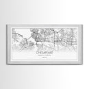 Chesapeake Street Map, Virginia Map, Map Print, Modern Art, Wall Art, Canvas Art, Gift For Friend, Teen Bedroom Décor, Rustic Mantle Décor