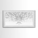 Milan City Map, Italy Map, Map Art, Minimalist Wall Art, Wall Art, Canvas Art, Europe Wall Art, Italy Wall Art, Above Bed Art, Gift Ideas