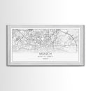 Munich City Map, Germany Map, Map Art, Minimalist Wall Art, Wall Art, Canvas Art, Gift For Men, European Wall Art, Family Wall Art, Prints