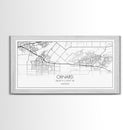 Oxnard City Map, California Art, Map Print, Minimalist Wall Art, Wall Art, Canvas Art, Long Wall Art, Teen Room Wall Art, Mom Birthday Gift