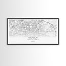 Munich City Map, Germany Map, Map Art, Minimalist Wall Art, Wall Art, Canvas Art, Gift For Men, European Wall Art, Family Wall Art, Prints