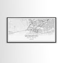 Sacramento City Map, California Art, Map Print, Minimalist Wall Art, Wall Art, Canvas Art, Large Wall Art, Room Décor, Office Prints