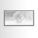 Vienna City Map, Austria Art, Map Print, Modern Wall Art, Wall Art, Canvas Art, European Wall Art, Unique Wall Décor, Home Office Art