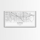 Anaheim Street Map, California Map, Map Print, Modern Art, Wall Art, Canvas Print, Room Décor Aesthetic, Indie Room Décor, Wall Prints