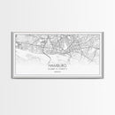 Hamburg City Map, Germany Map, Map Art, Minimalist Art, Wall Art, Canvas Art, Europe Wall Art, Gifts For Dad, Office Wall Art, Unique Art