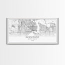 Jacksonville City Map, Florida Map, Map Art, Modern Art, Wall Art, Canvas Art, Bar Cart Art, Wall Print Trendy, Girlfriend Gift, Office Art
