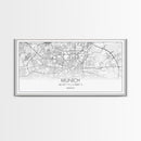 Munich City Map, Germany Map, Map Art, Minimalist Wall Art, Wall Art, Canvas Art, Gift For Men, European Wall Art, Family Wall Art, Prints