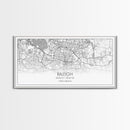 Raleigh City Map, North Carolina Art, Map Print, Minimalist Wall Art, Wall Art, Canvas Art, Gift For Couple, Man Cave Wall Art, Rustic Art