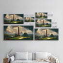 Dark Tower, High Fantasy Art Canvas Print, unique wall art, fantasy concept art