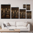 Halloween Wall Art, Spooky Room Decor, Horror Decor, Creepy Art, Ghost Art, Dark Fantasy, Canvas Print, Wall Art, Vertical Print, Room Decor