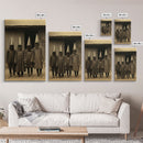 Spooky Room Decor, Halloween Wall Art, Weird Art Print, Horror Home Decor, Canvas Print, Wall Art, Vertical Print, Home Decor, Wall Decor