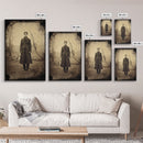 Vintage Print, Victorian Wall Art, Antique Photograph, Canvas Print, Wall Art, Vertical Print, Vintage Wall Art, Gaming Wall Decor, RV Decor