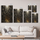 Creepy Wall Decor, Dark Art Print, Canvas Print, Wall Hanging, Portrait Art, Spooky Room Decor, Dark Fantasy Art, Fantasy Artwork,  RV Decor