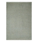 2x3 Hand Knotted Beige and Gray Traditional Persian Oushak Wool Rug | N6423