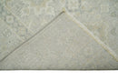 2x3 Hand Knotted Beige and Gray Traditional Persian Wool Rug