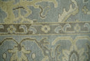 2x3 Hand Knotted Gray And Beige Traditional Persian Wool Rug