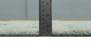 2x3 Hand Knotted Silver, Olive and Black Traditional Oushak Wool Rug