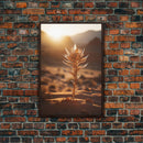 Giant Andersonia, Desert Art, Plant Art, Canvas Print, Wall Hanging, Portrait Art, Business Gift, College Dorm Decor, Minimalist Prints
