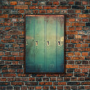 Locker Decor, Rustic Wall Decor, Minimalist Wall Art, Canvas Print, Wall Hanging, Portrait Art, Trendy Wall Art, Modern Prints, Room Decor