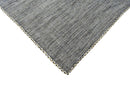 Hand Woven Gray Modern Style Wool Area Rug
